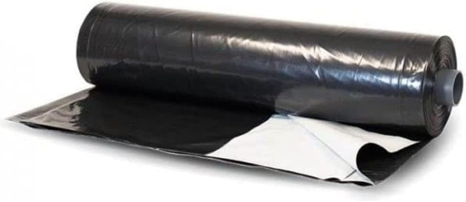 Farm Plastic Supply – Silage Tarp 8 mil Black/White Plastic Sheeting