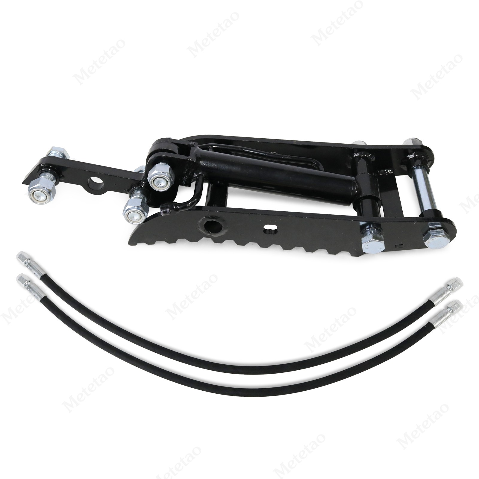 L-Shaped 3-Holes Bracket Hydraulic Thumb Clip Fits Mini Excavators Attachments