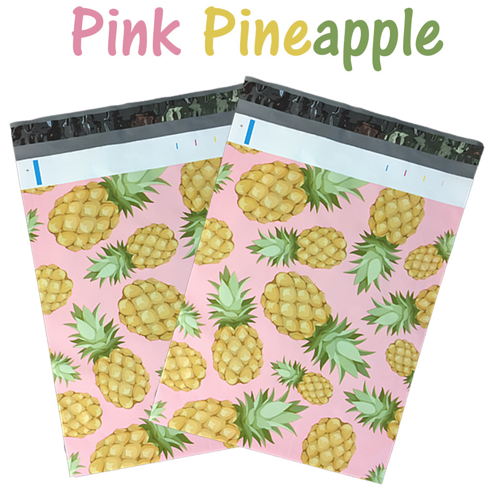 10×13″ Designer Tropical Poly Mailers Combo Pack, Quality Shipping Bag Envelopes