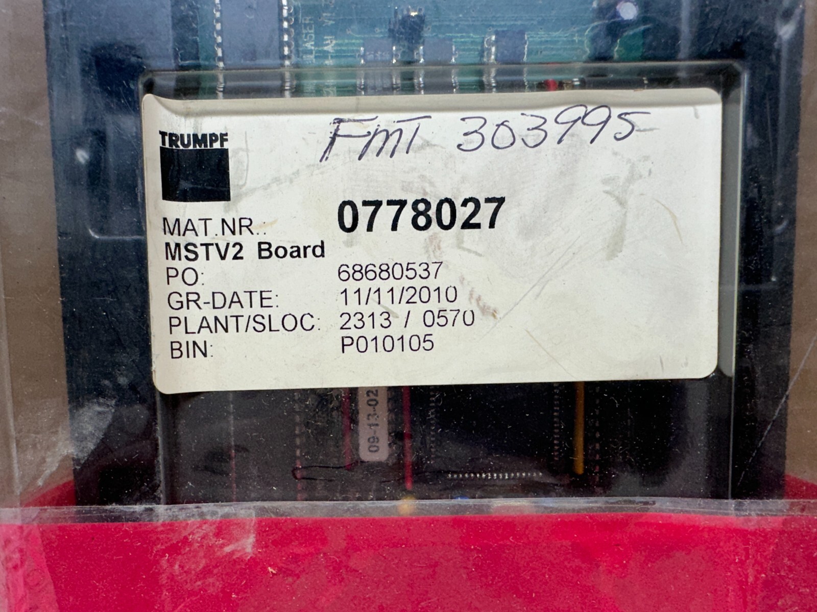 NEW TRUMPF MSTV2 18-06-74-00/B | 0778027 | 18-06-48-AH V1.2 CONTROLLER ID:M23801