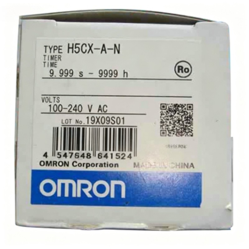 Brand New Omron Automation and Safety H5CX-A-N Digital Chronograph Timer Relay