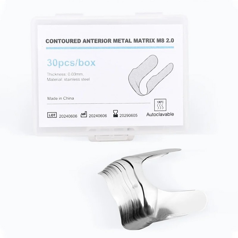 30x Dental Anterior Matrix Bands Proximal Anterior Strips Twin Anterior Matrices