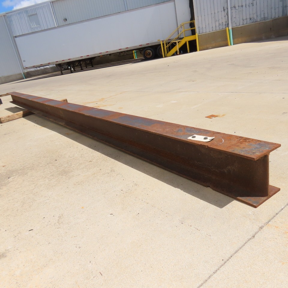 W8 x 28 Standard Steel I-Beam 0.3″ Web 20′ L x 6-1/2″ W 8″ H