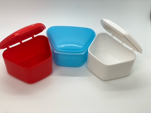 Dental Storage Boxes Assorted Colors 24pcs/pk