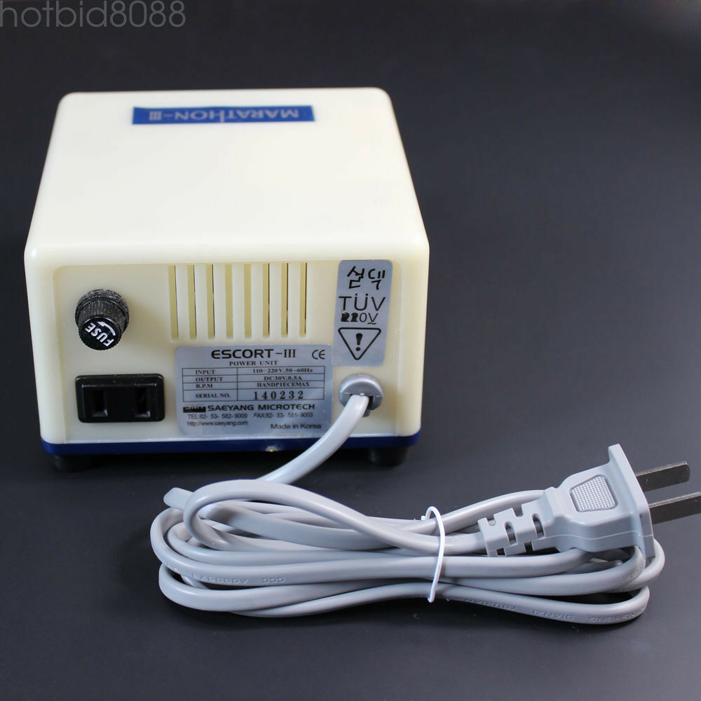 Dental Lab N3 Control Box Marathon Style Micro-motor Polisher+Foot Pedal
