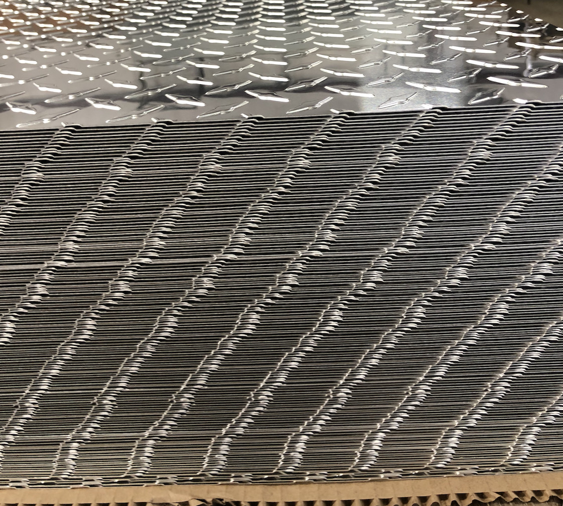16″ x 96″ Aluminum Diamond Plate Sheet .025 in Thick – Trailer, RV, Garages, Etc