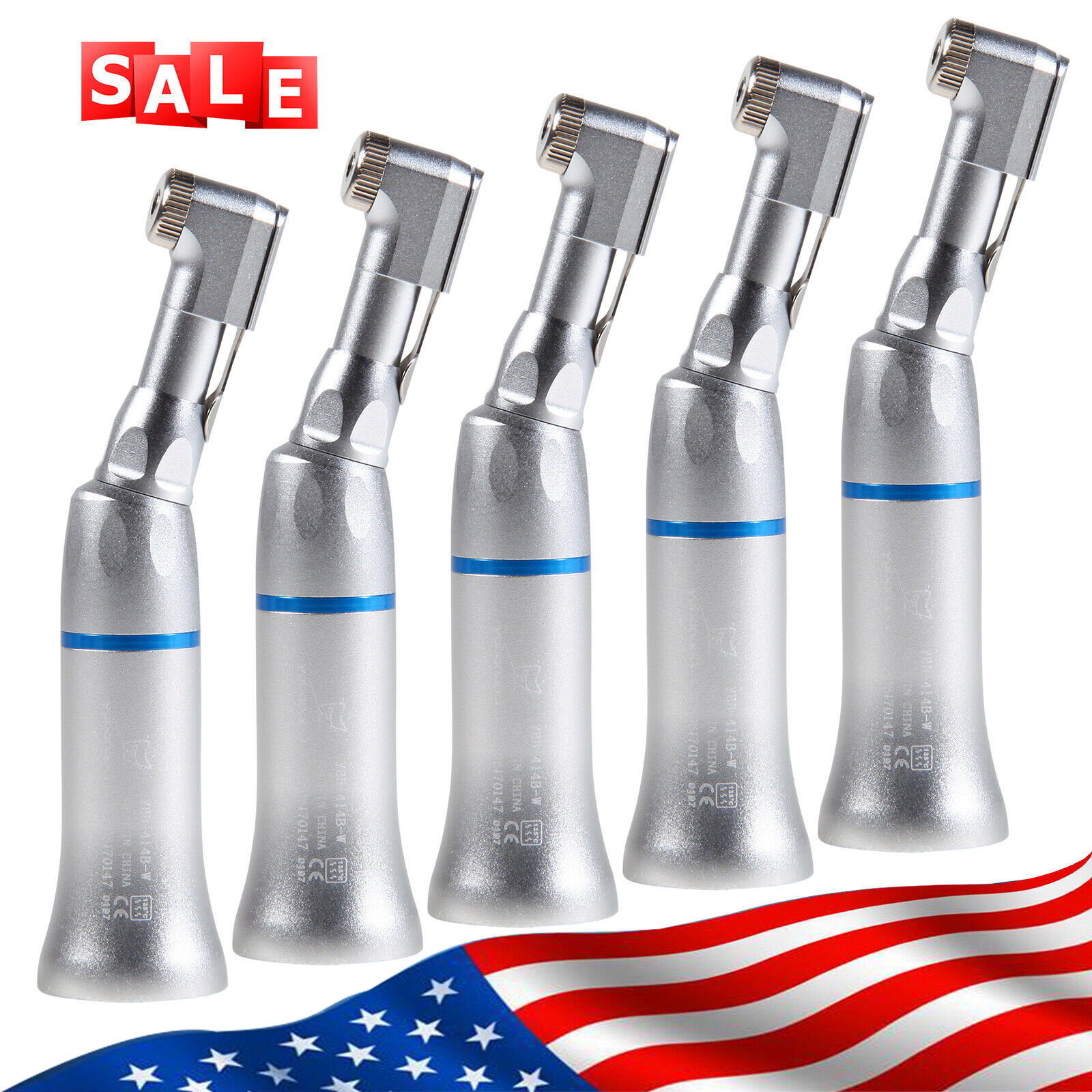 5PCS Dental Low Speed Contra Angle Handpiece Latch Bur 2.35mm fit NSK E-type YP