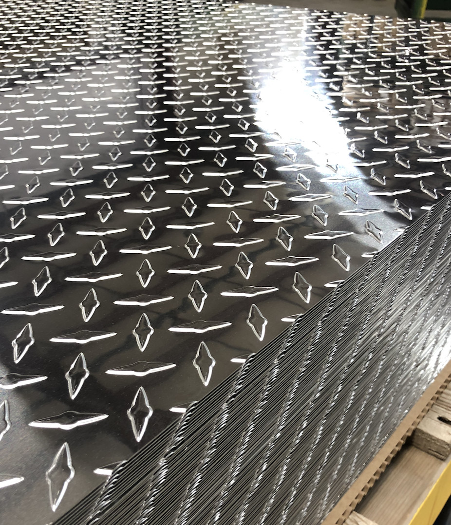 16″ x 96″ Aluminum Diamond Plate Sheet .025 in Thick – Trailer, RV, Garages, Etc