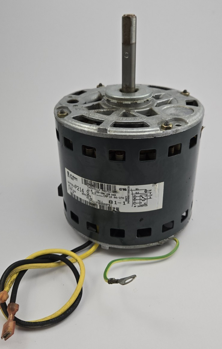 Trane 1/2 HP Blower Motor 21A309660P01 5KCP39LGP214S 1075 RPM 3Spd CCWLE 230V