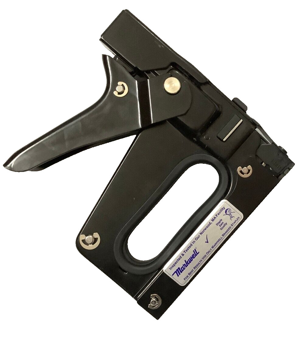NEW HVAC Outward Clinch Heavy Duty Stapler Staple Gun Ductwork Insulation Tacker