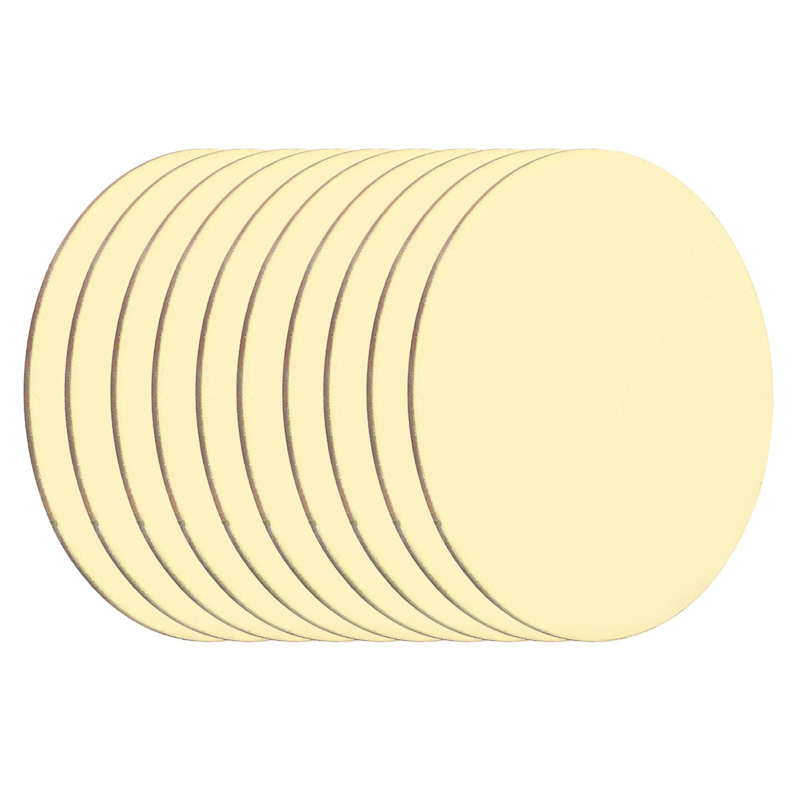 10 Pcs Round Brass Plate, 30mm(1.18″) Dia Pure Copper Sheets,0.5mm H62 Brass …