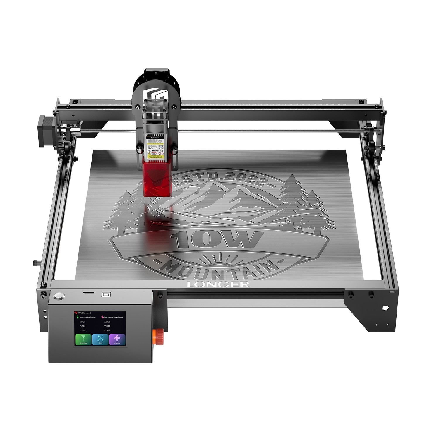 Longer RAY5 10W Laser Engraver, 24,000 mm/min speed, Laser Cutter🔥