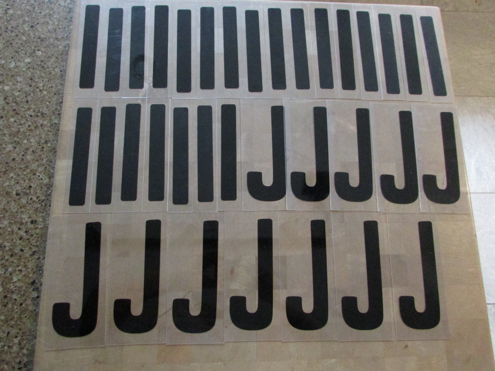 Changeable Sign Letters 6″ Letter Printed on 7″ Panel 448 Pieces