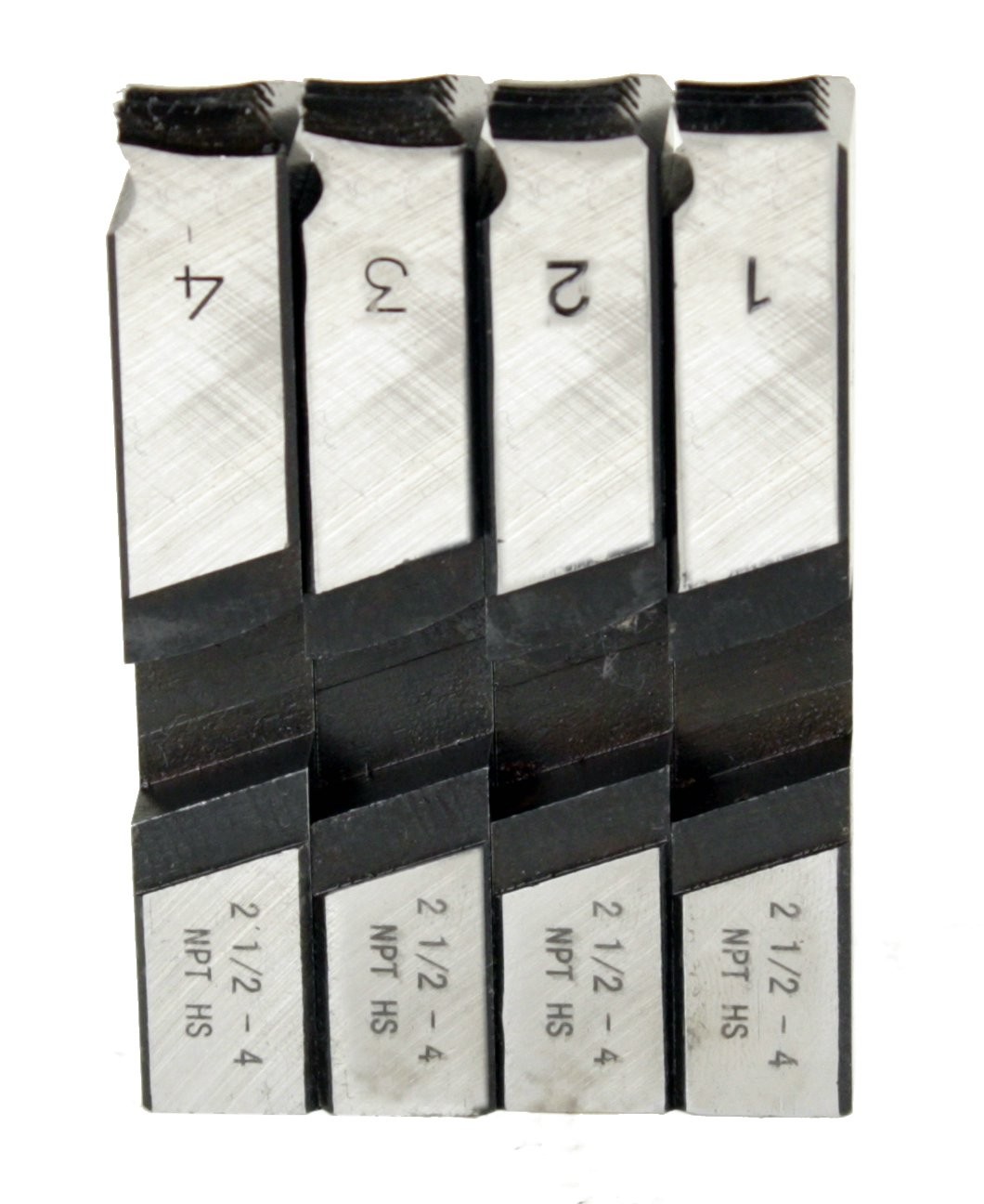 Steel Dragon Tools® 26192 HSS 2-1/2″-4″ Pipe Dies fits RIDGID® Dies 1224 714