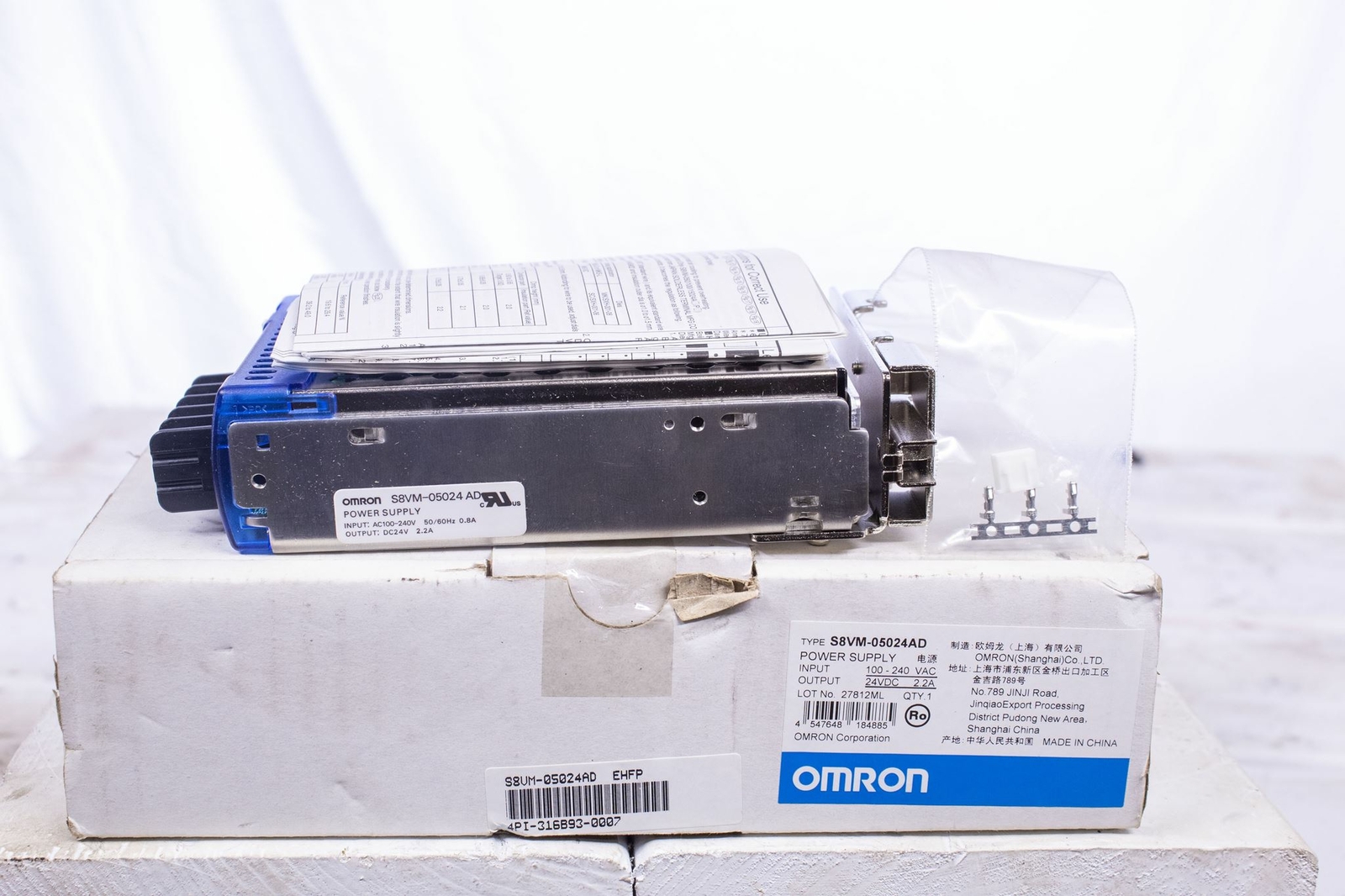 Omron S8VM-05024AD Power Supply