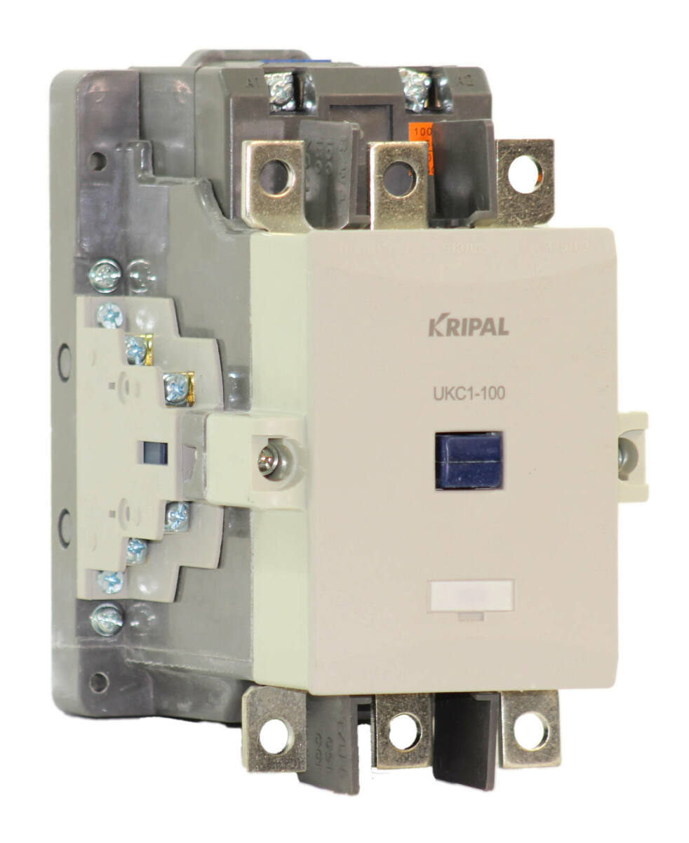 Kripal UKC1‑100 AC Contactor 160A 600V 3P 110–120V Coil 60Hz