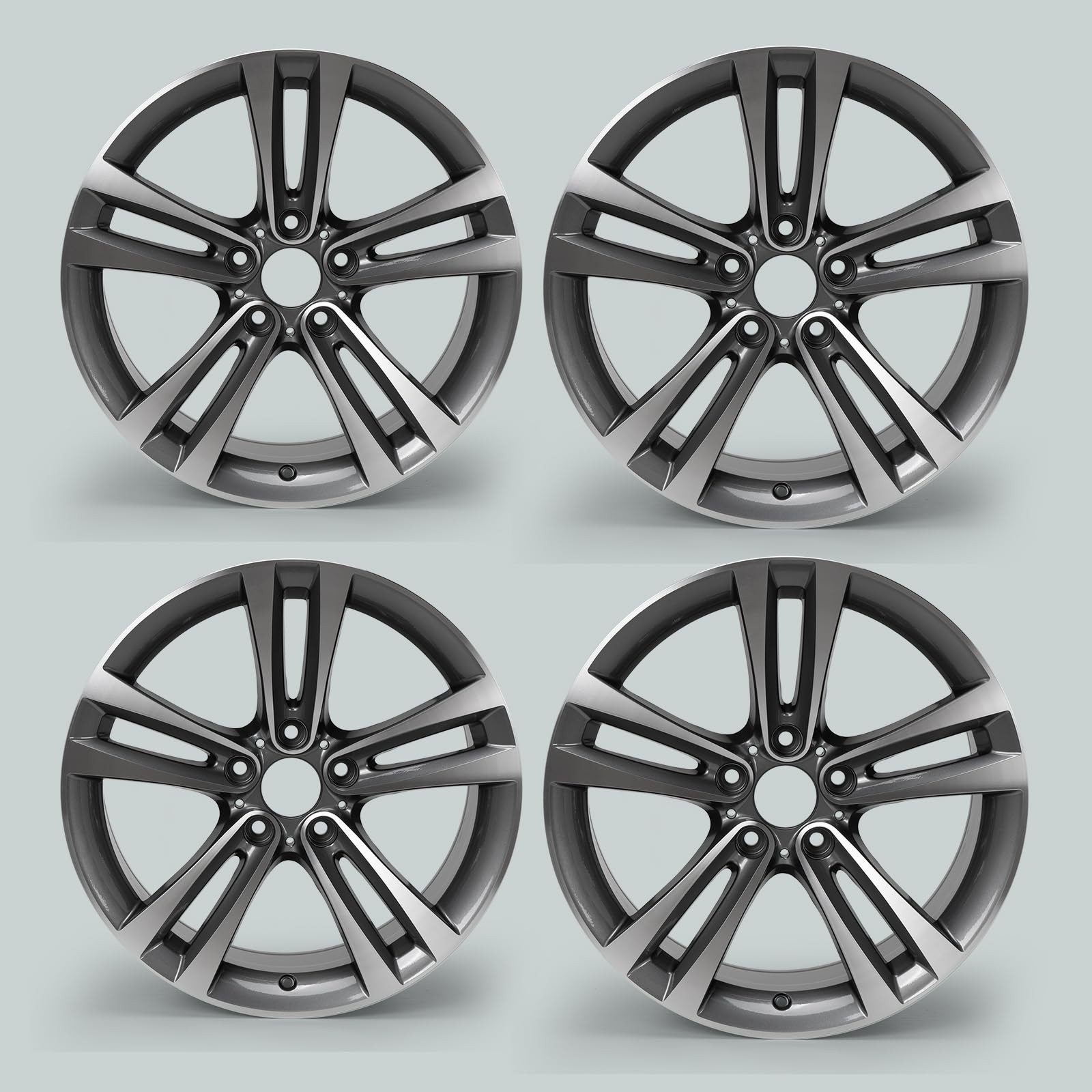 New 18×8 Aluminum Alloy Wheel Rim Set of 4 for BMW 320i 328i 2012-2020 DirectFit