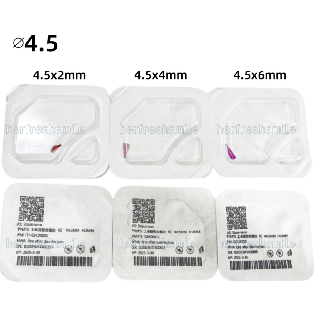 Dental Healing Cap RC 4.5/5/6.0 Screw Drivers Fit Straumann ITI Driver Purple ﻿