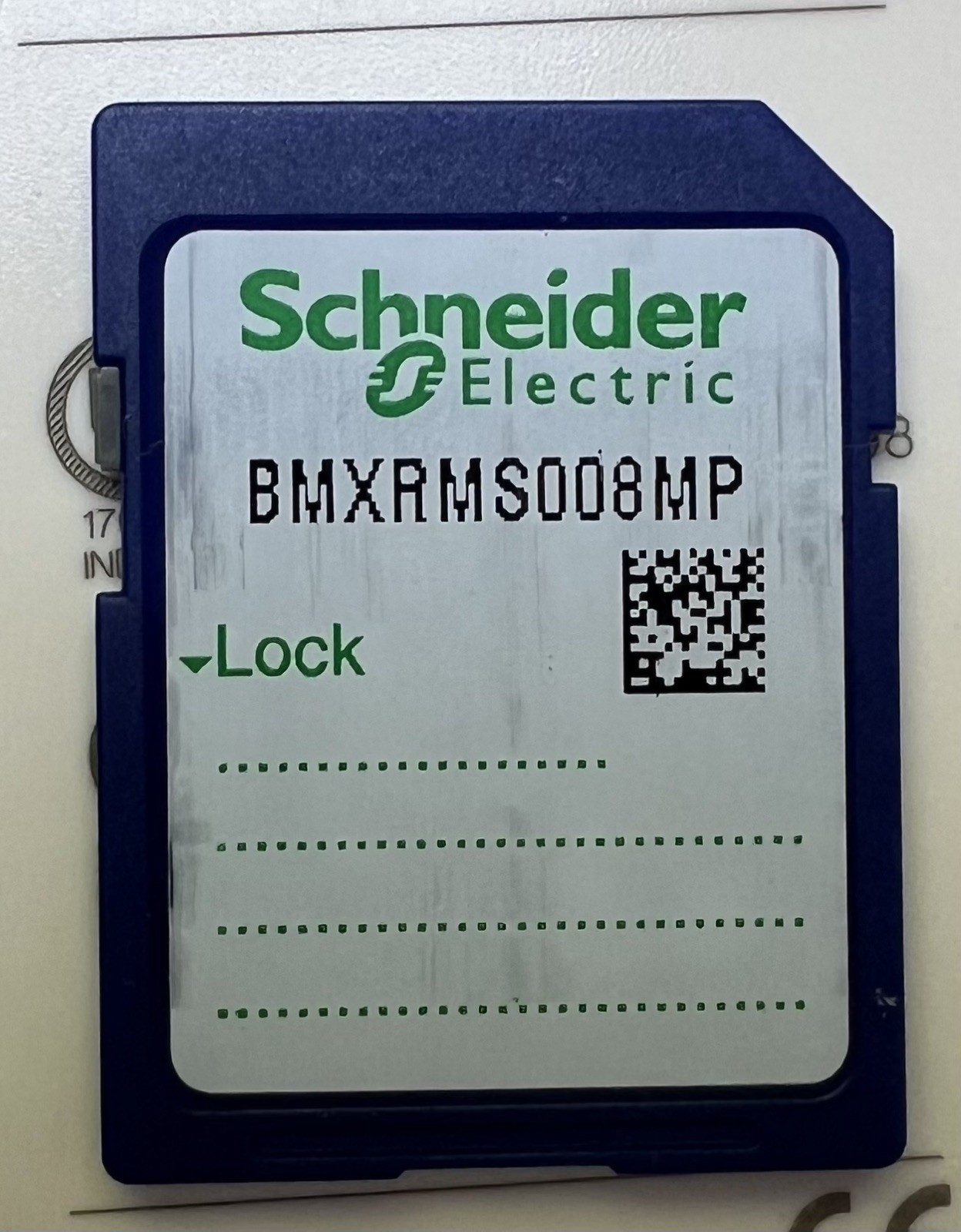 Schneider Electric BMXRMS008MP | 8MB SD Flash Memory Card