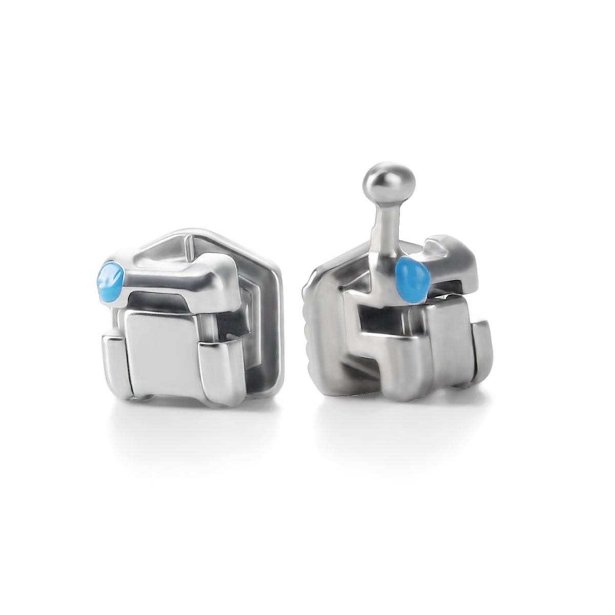AZDENT Dental Ortho MIM Self Ligating Bracket Mini Roth.022 Hooks +Buccal Tube