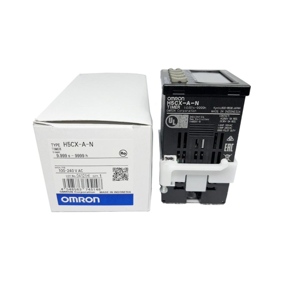 New H5CX-AD-N 12-24VDC H5CX-A-N 100-240VAC H5CX-L8-N 100-240V Timer Relay Omron