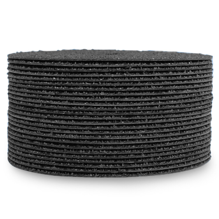 25 Pack – 4.5″ Silicon Carbide Resin Fiber Discs, 120 Grit 4-1/2 In Sanding Disc