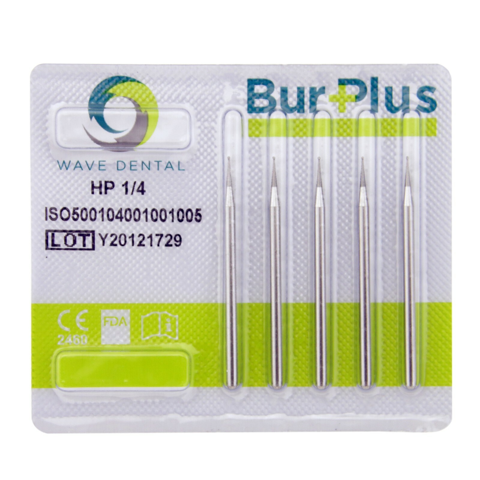 Wave Dental Surgical Burs 44.5mm For Straight Handpiece Carbide Round Fissure