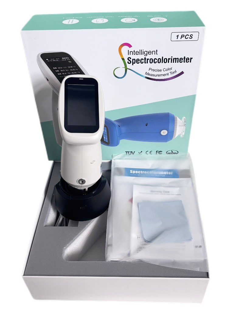 Lab Spectrophotometer with Φ8mm Caliber Repeatability 0.04 D/8 LED Light Source