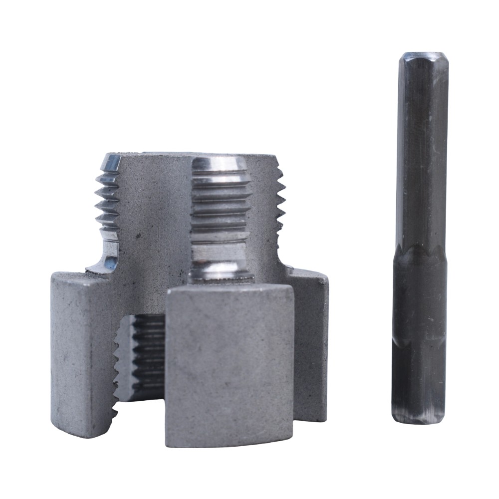 2pcs Integrated Internal & External Pipe Threading-Tool,PVC Pipe Threader Kit