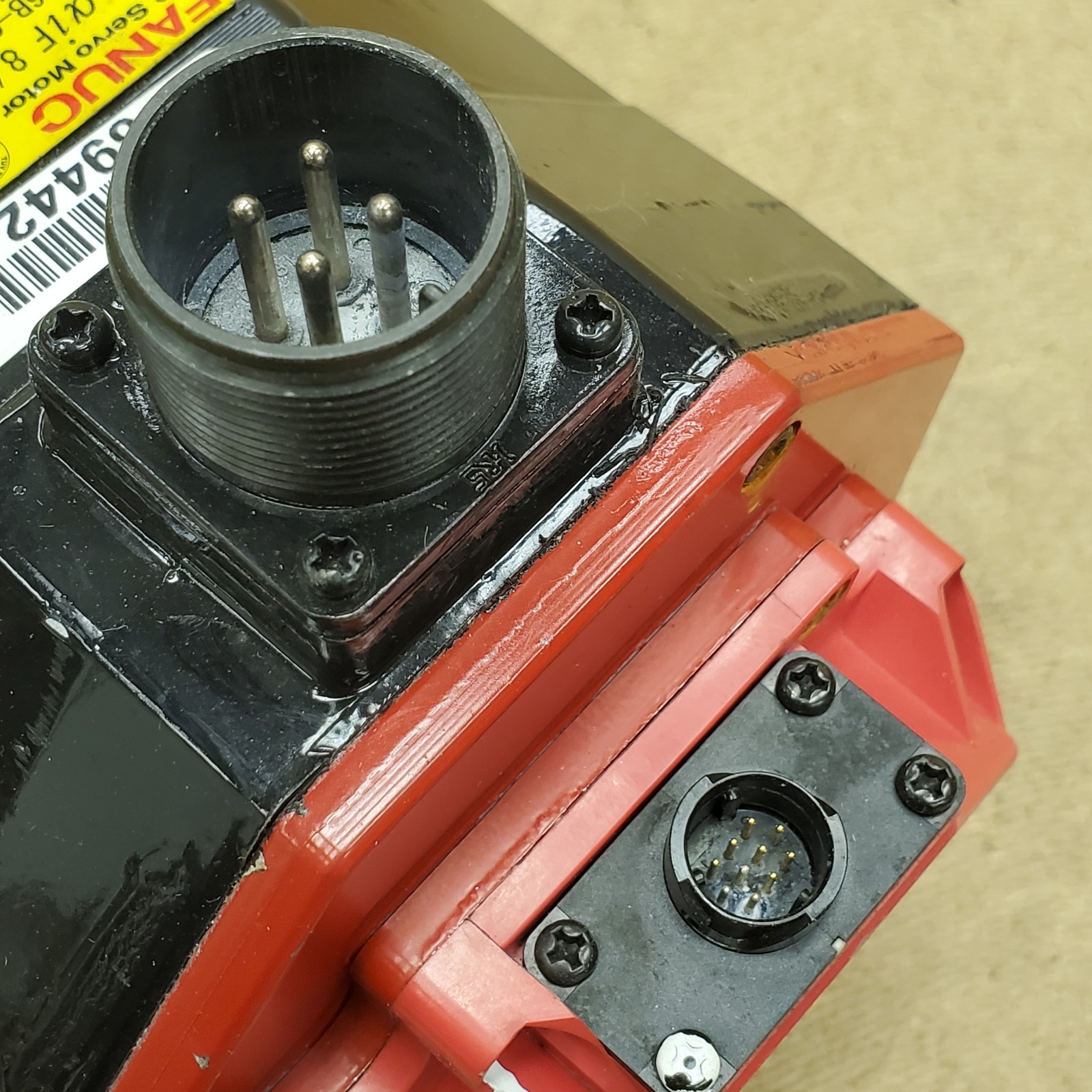 Fanuc A06B-0227-B300 Servo Motor 1.6 KW 3000 RPM 230VAC 3~ A860-2000-T031 – NICE