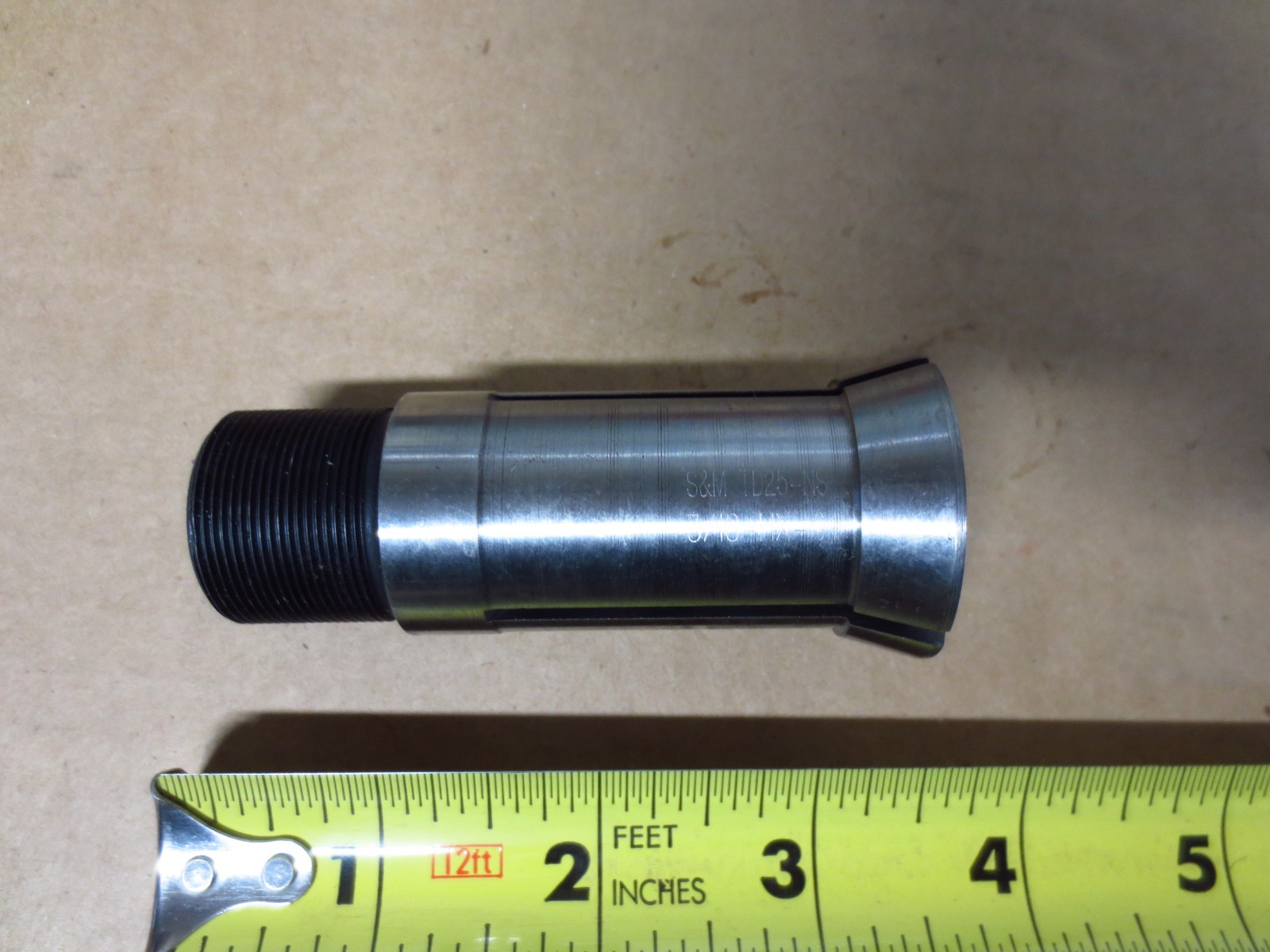 S &M Southwick & Meister TD25-NS Guide Bushing Collet Hex 3/16 -ST HX