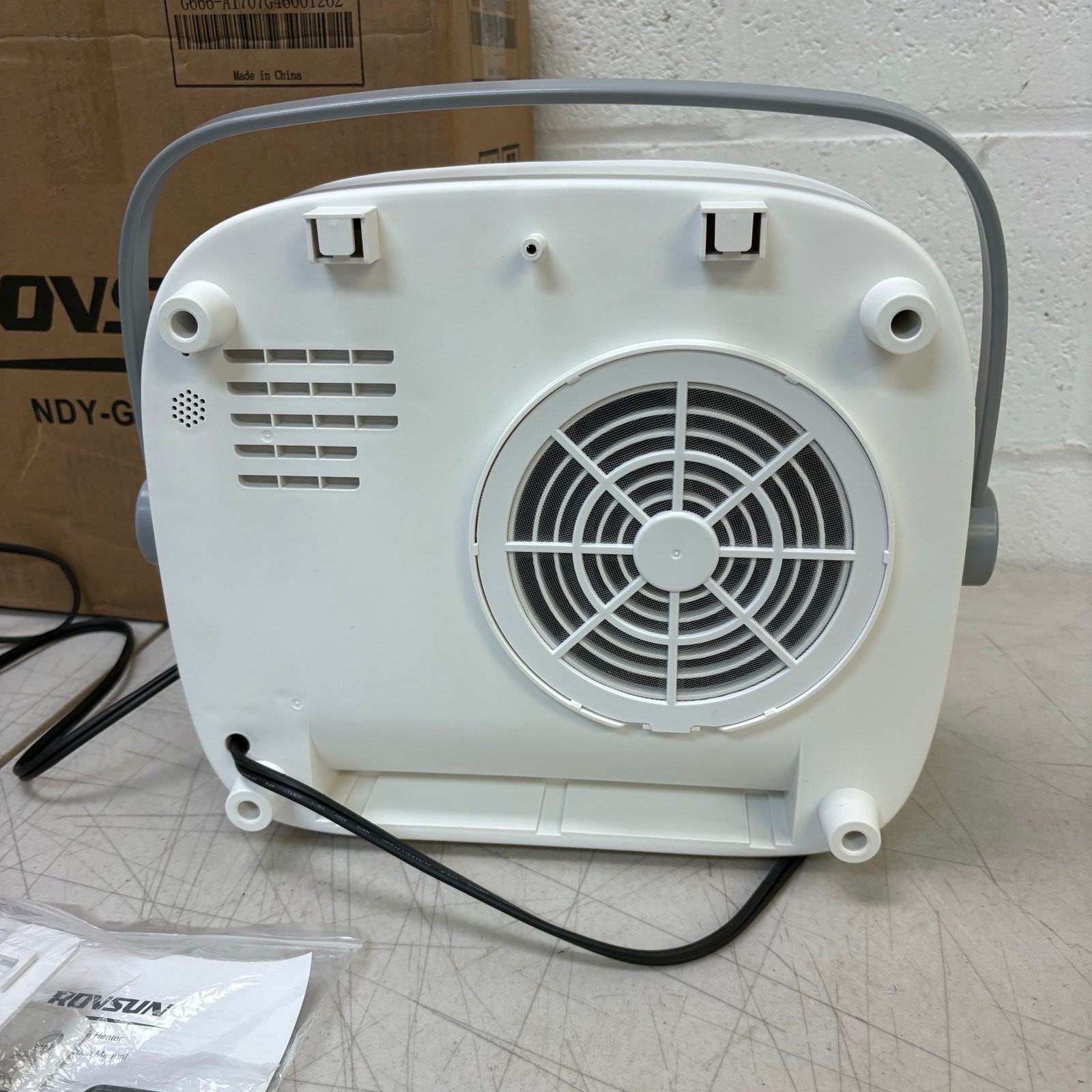 ROVSUN 1500W Wall-Mounted & Freestanding Heater with Portable Handle 120V