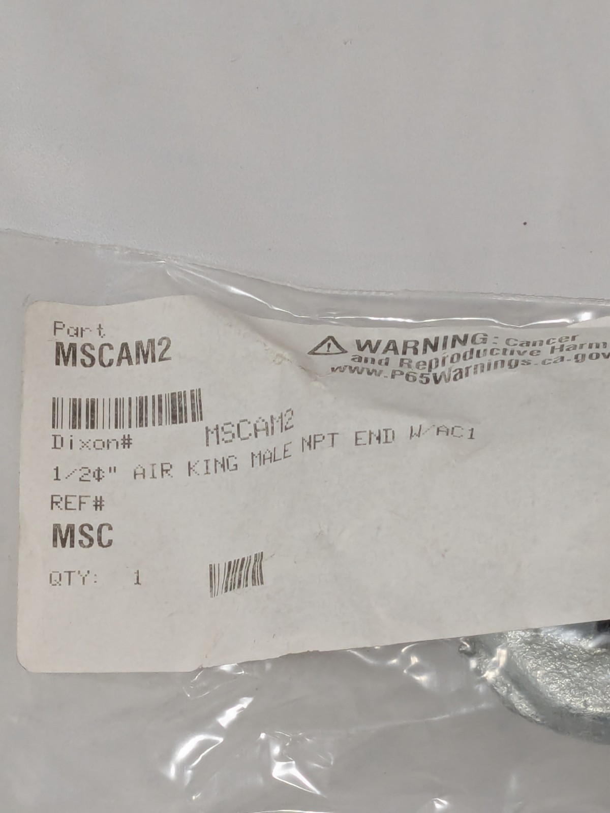 Dixon 1/2″ NPT, Universal Hose Coupling with Male NPT Ends 5 PCS MSCAM2