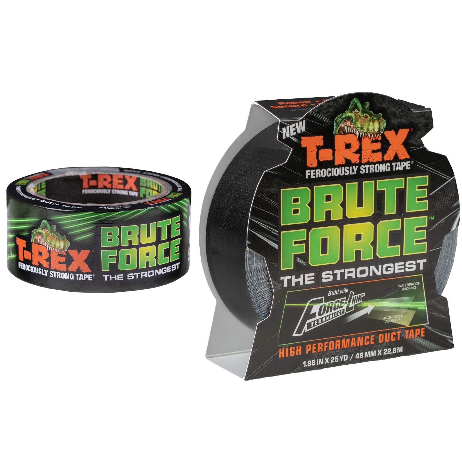 T-REX Brute Force Duct Tape: 1.88 in. x 30 ft. (Black)