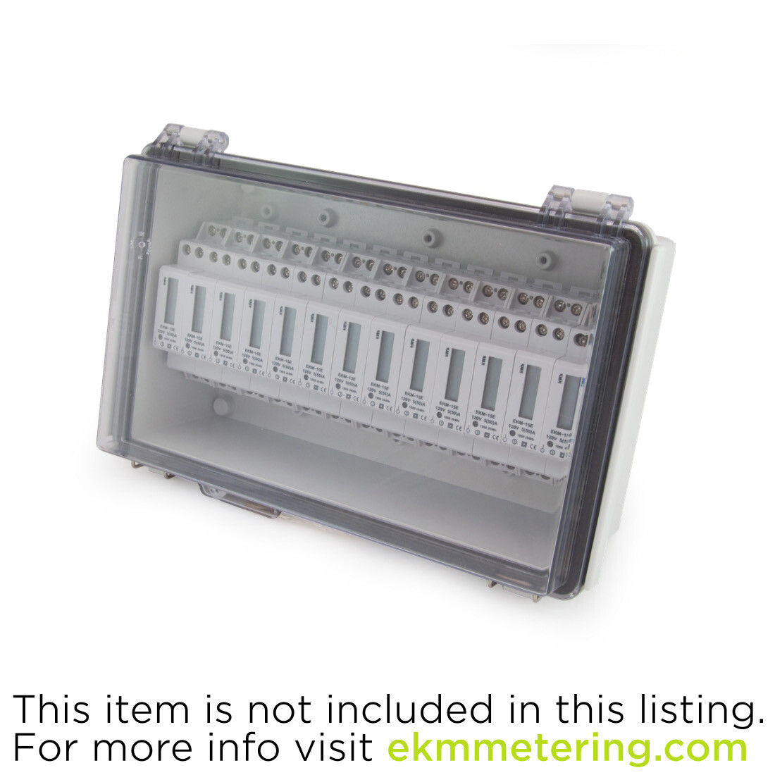 Watt Hour Meter Electricity — Easy Passive Installation is Safer 120 volts #1