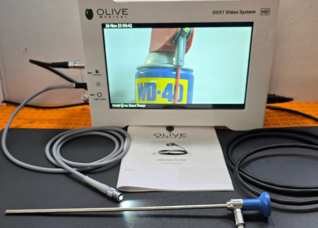OLIVE MEDICAL tele pack Camera System Stryker Scope, Storz Fiber Optic 495NL
