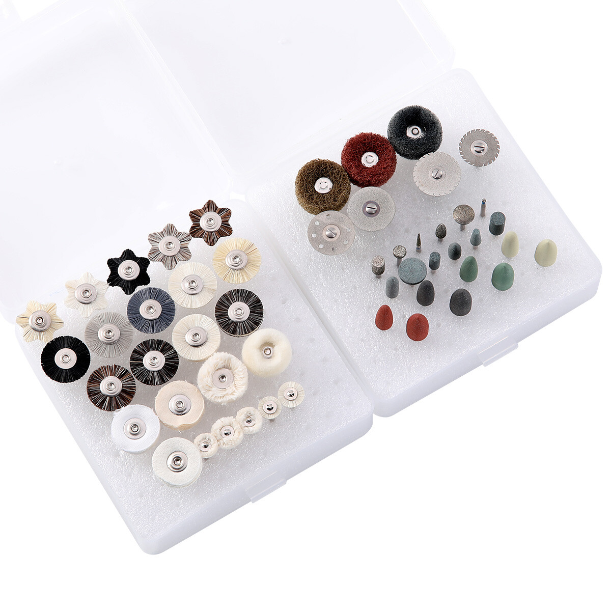 Dental Polishing Kit Diamond Rubber Polisher Composite Resin Base For Handpiece