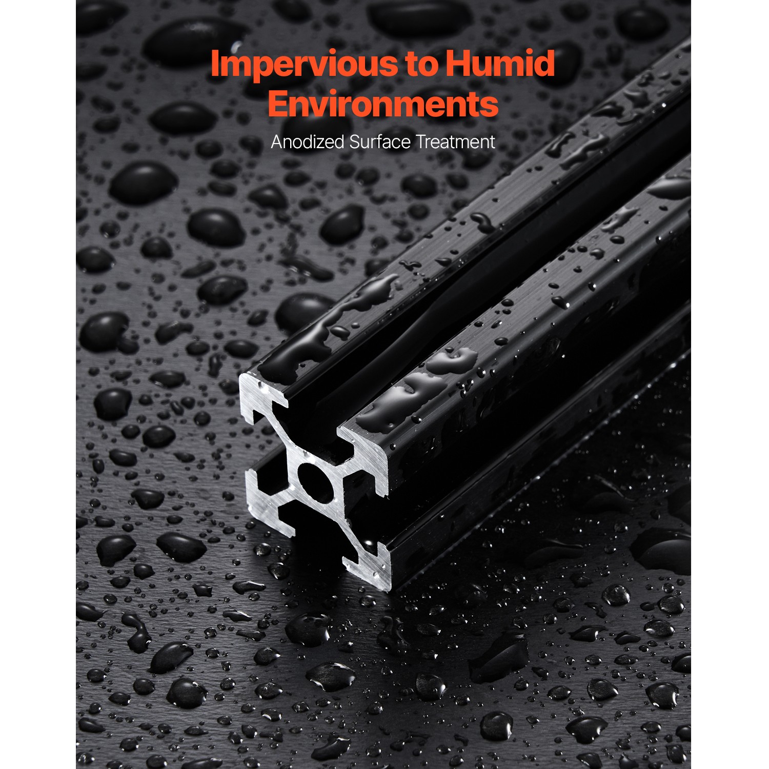 4/5/10PCS 23.6-78.7 in T-Slot Aluminum Extrusion Linear Rail, Anodized 2020-4040