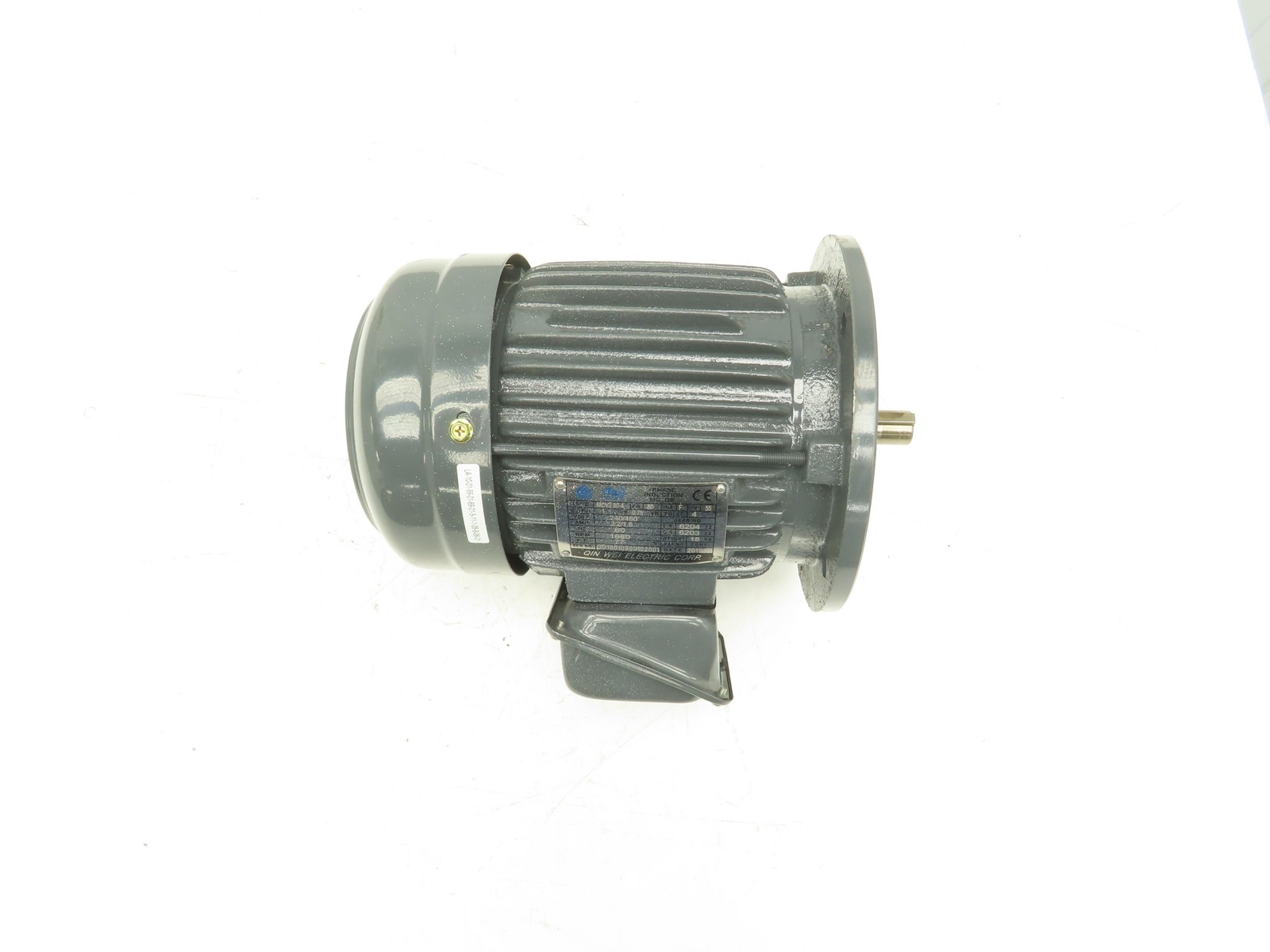 Qin Wei Electric MCV280-4 AC Motor 1Hp 1680rpm 240/480V 3PH IEC80