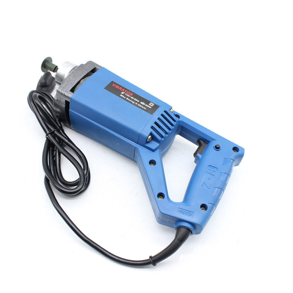 Concrete Vibrator 800W Heavy Duty 3/4HP Remove Air Bubbles w/ 3.9ft Shaft Hose