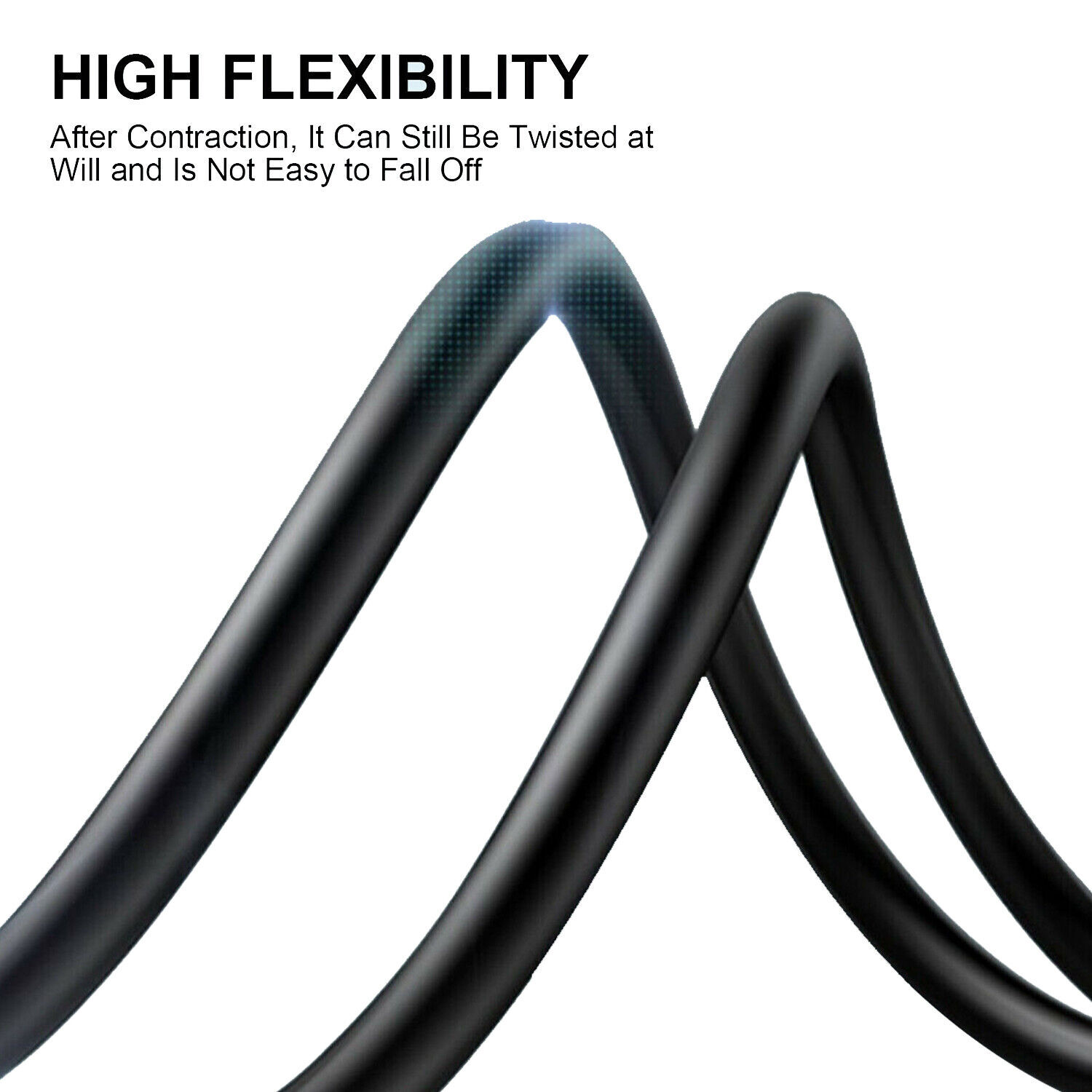 BLACK φ 6.4mm 1/4″ Heat Shrink Tubing Dual Wall 3:1 Marine Adhesive Glue Lined