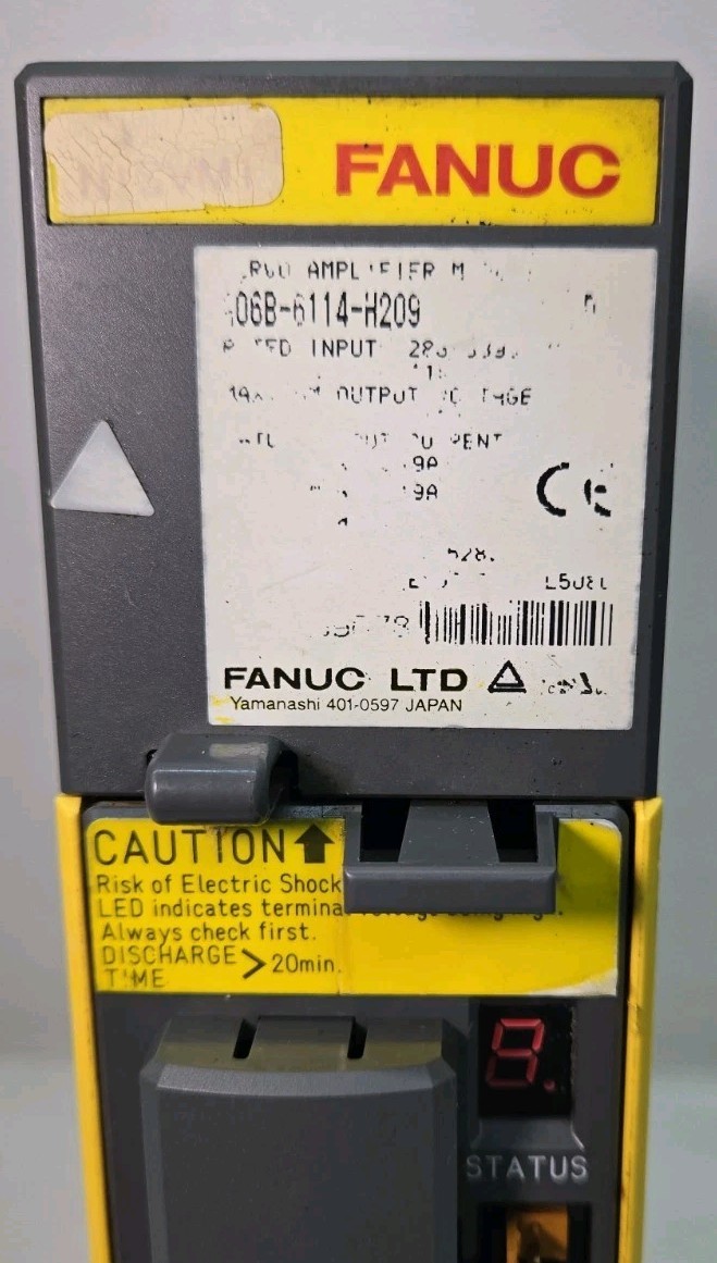 FANUC A06B-6114-H209 D SERVO AMPLIFIER MODULE – 11 kW