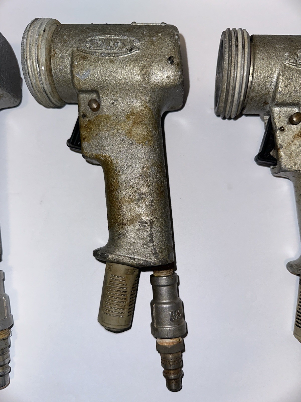 Lot of 4 Used Flux F416 Explosion-Proof Air Motor/Drum Pump Motor (all working)