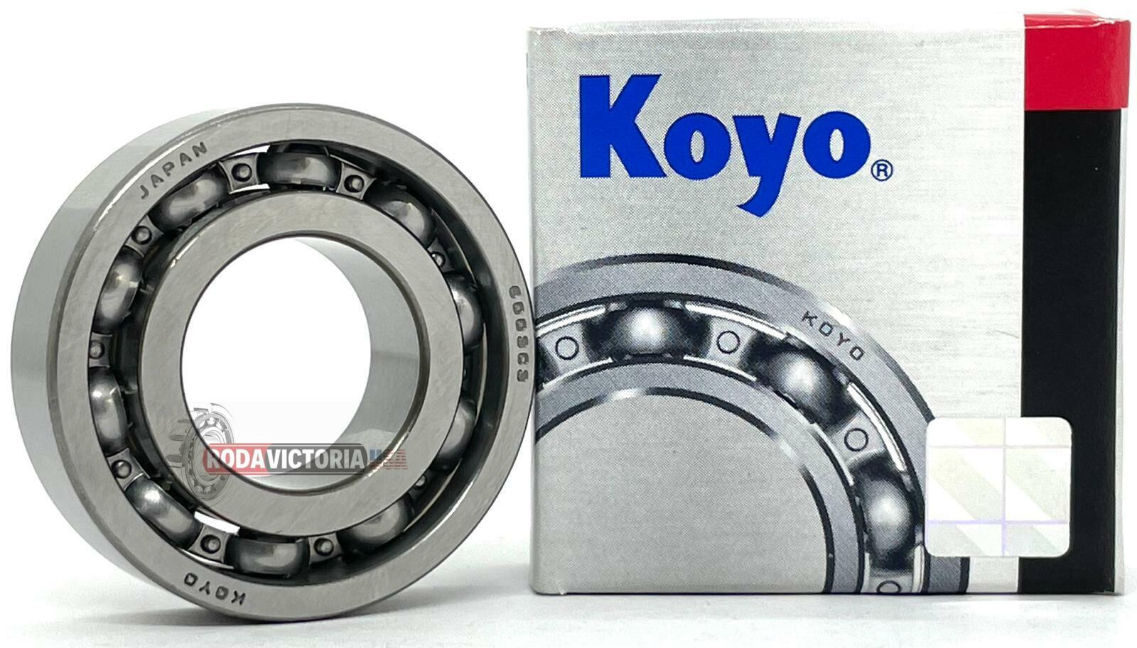 KOYO 6003 C3 Deep Groove Ball Bearing, Open, No Seals 17x35x10 mm