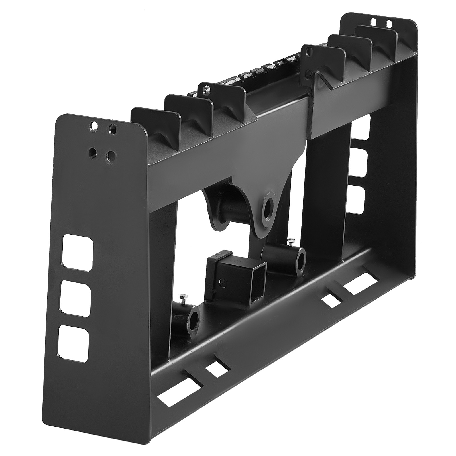 Uimoso 45″ Skid Steer Pallet Frame with Hitch Receiver and Spear Sleeves 4000lbs