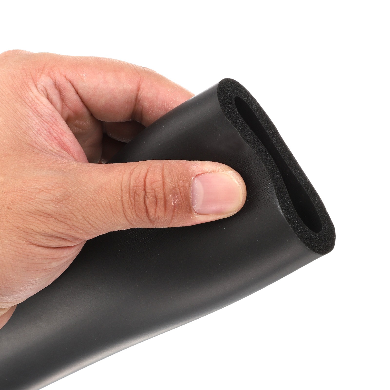 2pcs 3.3ft Foam Pipe Insulation Tube 1 3/4 inch(45mm) ID 2 3/8 inch(60mm) OD