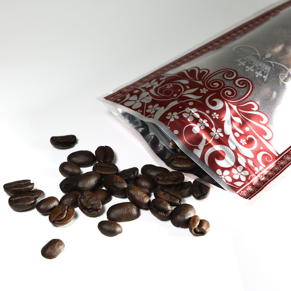 Clear Red/Silver Border Design Stand Up Zip Seal Bags Variety Quantities Sizes