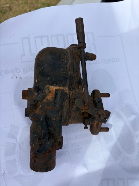 VTG ANTIQUE CARBURETOR ZENITH A740? Make Model Unknown