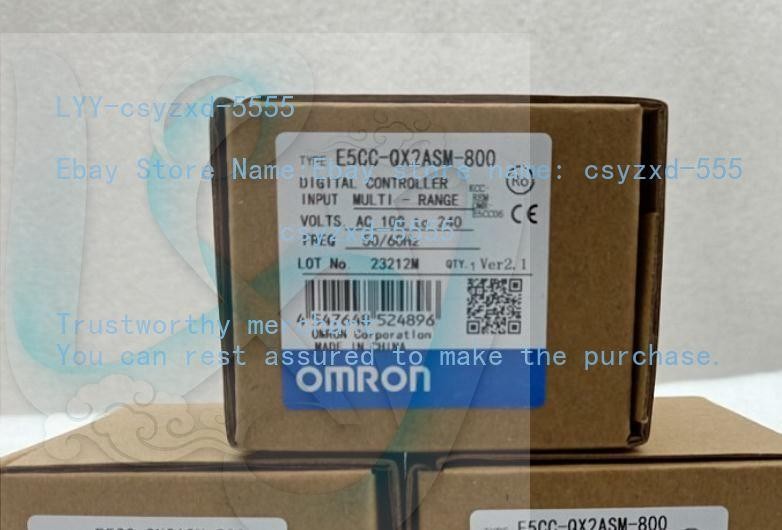 OMRON E5CC-QX2ASM-800 Servo Driver E5CCQX2ASM800 New In Box Expedited Shipping