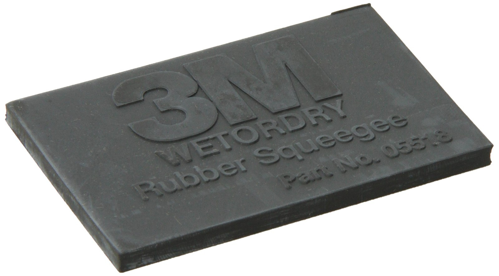 3M 05518 Rubber Squeegee, Automotive, 2X3in, Pk50, Professional Use